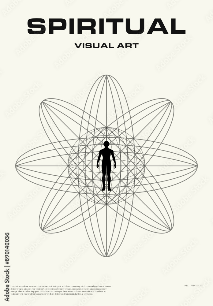 Minimalistic background creative abstract artwork vector. Creative artwork human silhouette. Ideal for wellness, meditation, and tranquility themes or inspirational posters, digital art.
Minimalistic background creative abstract artwork vector. Creative artwork human silhouette. Ideal for wellness, meditation, and tranquility themes or inspirational posters, digital art.