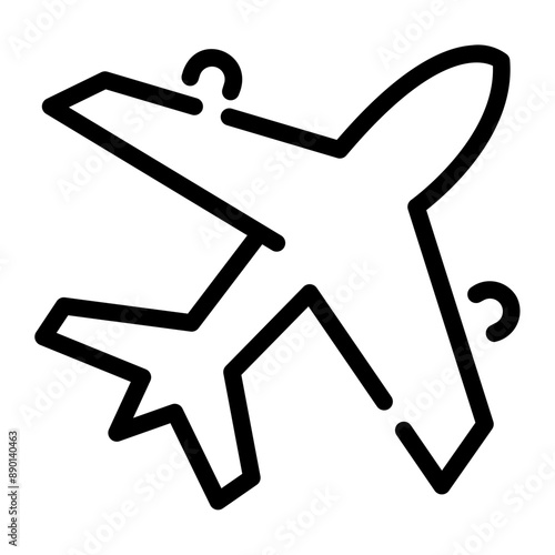 travelling Line Icon