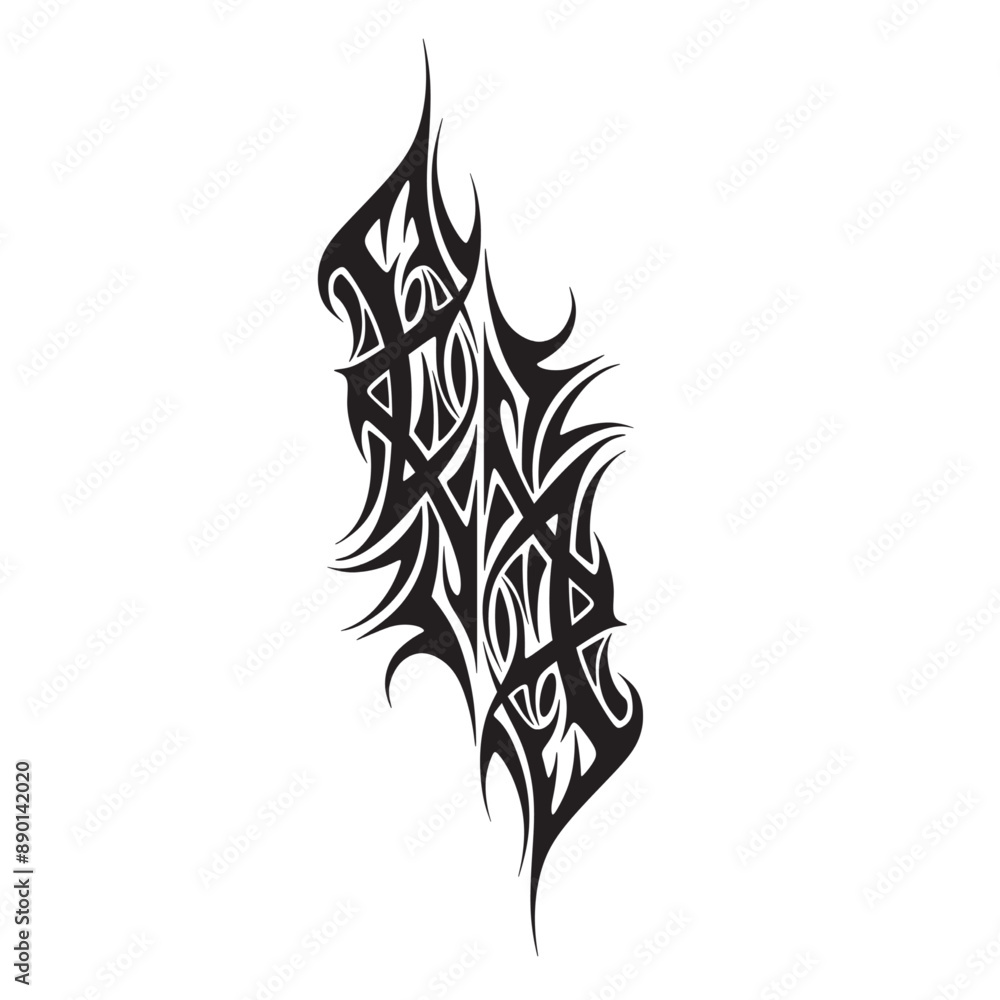 Tribal tattoo design for body Tribal tattoo design for body