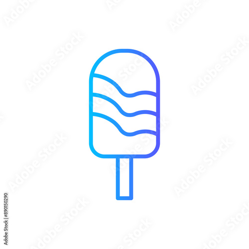 ice pop gradient icon