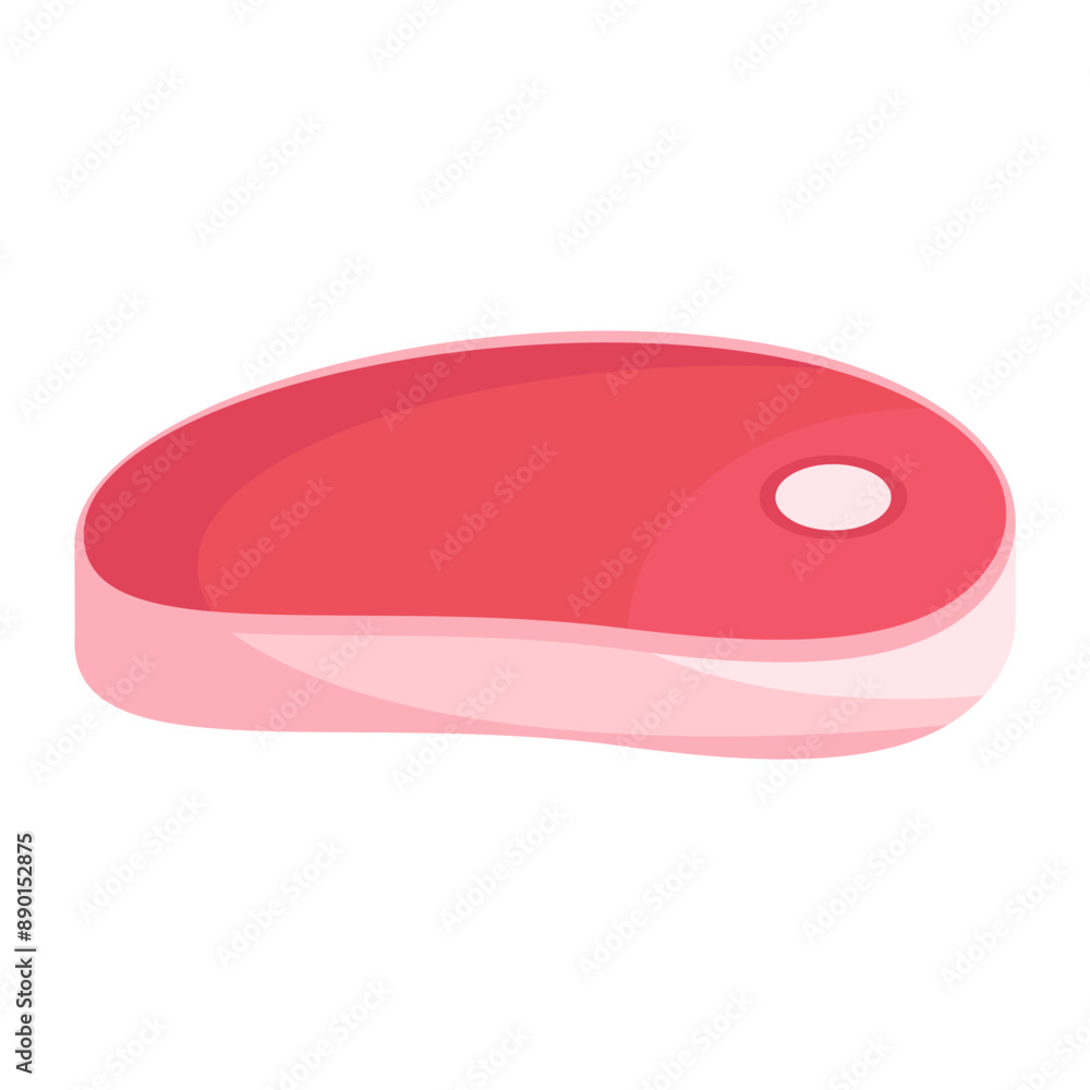 raw fresh meat pieces element illustration raw fresh meat pieces element illustration