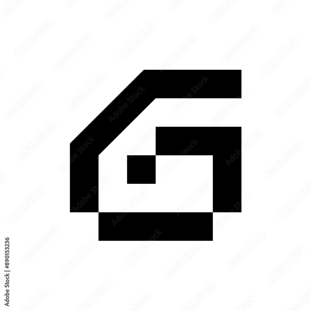 Letter G logo. Icon design. Template elements. Geometric abstract logos Letter G logo. Icon design. Template elements. Geometric abstract logos