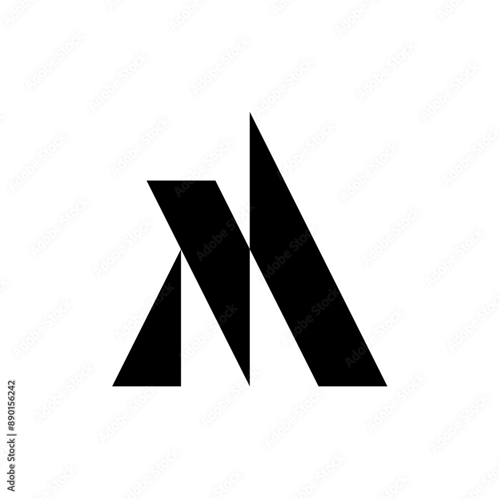 Letter M logo. Icon design. Template elements. Geometric abstract logos Letter M logo. Icon design. Template elements. Geometric abstract logos