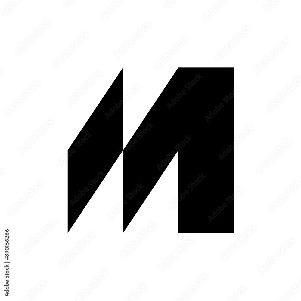 Letter M logo. Icon design. Template elements. Geometric abstract logos Letter M logo. Icon design. Template elements. Geometric abstract logos