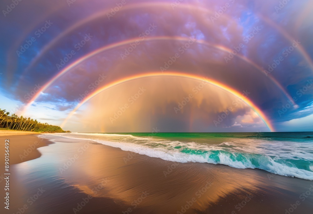 vibrant rainbow sky over calm ocean rolling waves, lgbtq, lgbt, pride, colorful, love, equality, serene, seascape, horizon, peaceful, nature, beauty vibrant rainbow sky over calm ocean rolling waves, lgbtq, lgbt, pride, colorful, love, equality, serene, seascape, horizon, peaceful, nature, beauty