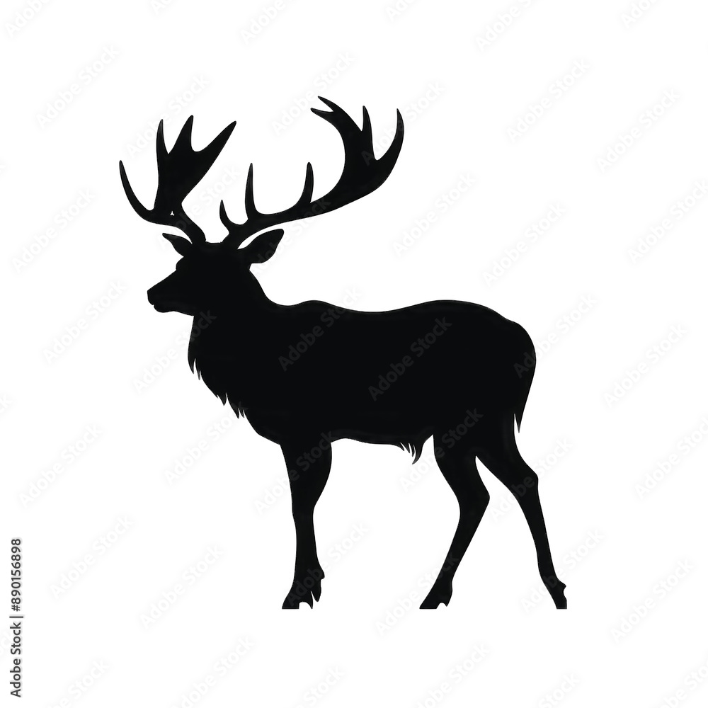 hand drawn animals silhouette set hand drawn animals silhouette set