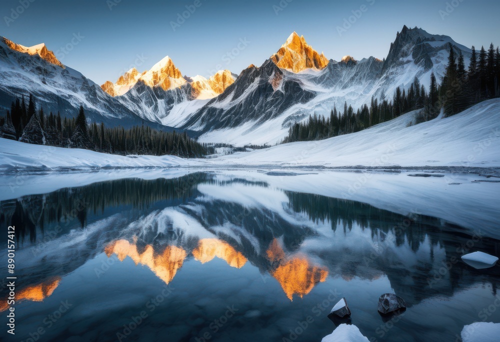 majestic snowy peaks overlooking frozen lakes winter wonderland landscape, mountains, scenic, view, icy, waters, picturesque, scenery, cold, beauty, mountainous majestic snowy peaks overlooking frozen lakes winter wonderland landscape, mountains, scenic, view, icy, waters, picturesque, scenery, cold, beauty, mountainous