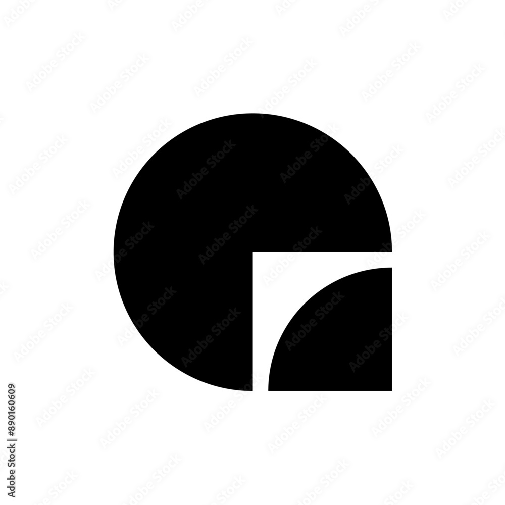Letter Q logo. Icon design. Template elements. Geometric abstract logos Letter Q logo. Icon design. Template elements. Geometric abstract logos