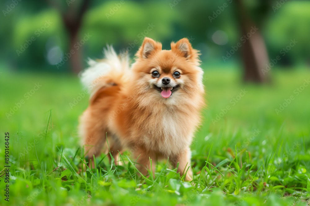 Pomeranian Spitz dog Pomeranian Spitz dog