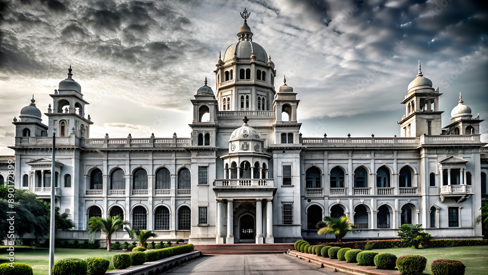 Fototapeta premium Royal Legacy Unveiling the Beauty of Palace