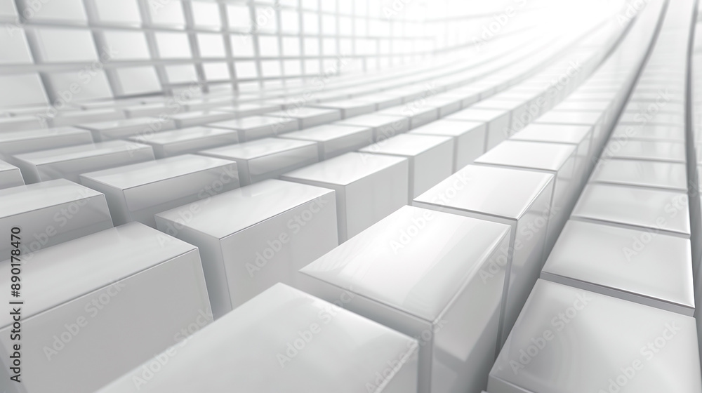 A minimalistic geometric abstract background in white, featuring clean lines and a grid pattern A minimalistic geometric abstract background in white, featuring clean lines and a grid pattern