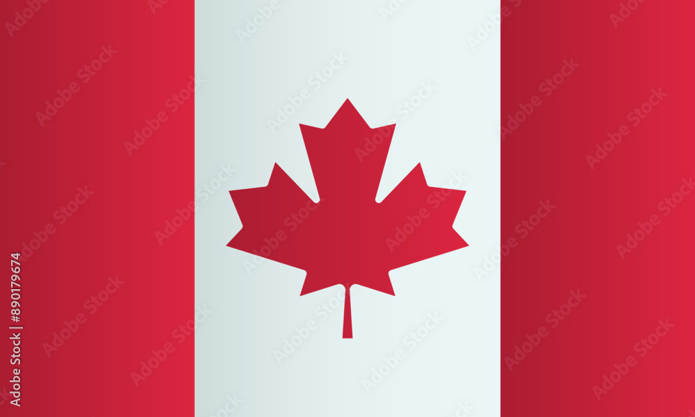 Canada national flag. Maple leaf Official symbol of Canada. Vector illustration Canada national flag. Maple leaf Official symbol of Canada. Vector illustration