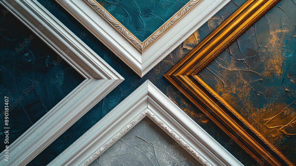 two-different-types-of-picture-frames-before-and-after-placing-them