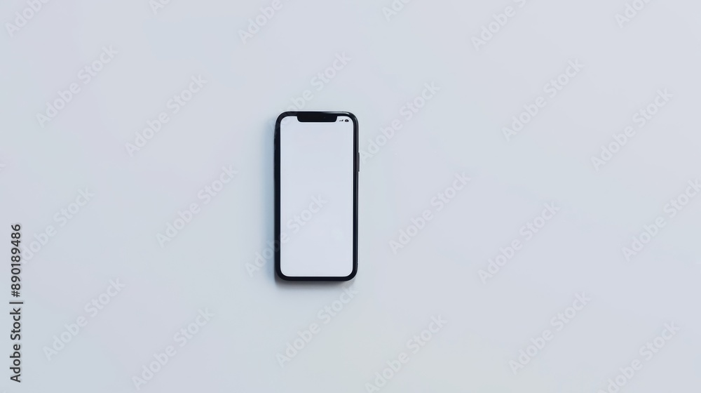 A simple illustration of a smartphone, the only one in the middle of the picture, is a symbol of art. Dynamic on a clean white background. A simple illustration of a smartphone, the only one in the middle of the picture, is a symbol of art. Dynamic on a clean white background.