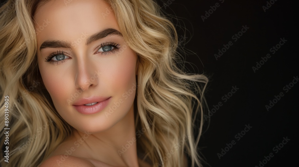 Beauty portrait of a mature older woman / confident, pretty, close-up photo Beauty portrait of a mature older woman / confident, pretty, close-up photo