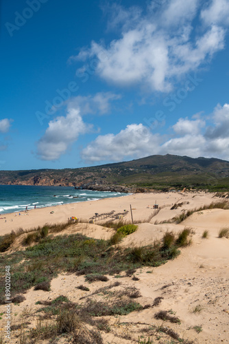 Praia do Guincho is a stunning beach set within the dramatic scenery of the Serra de Sintra