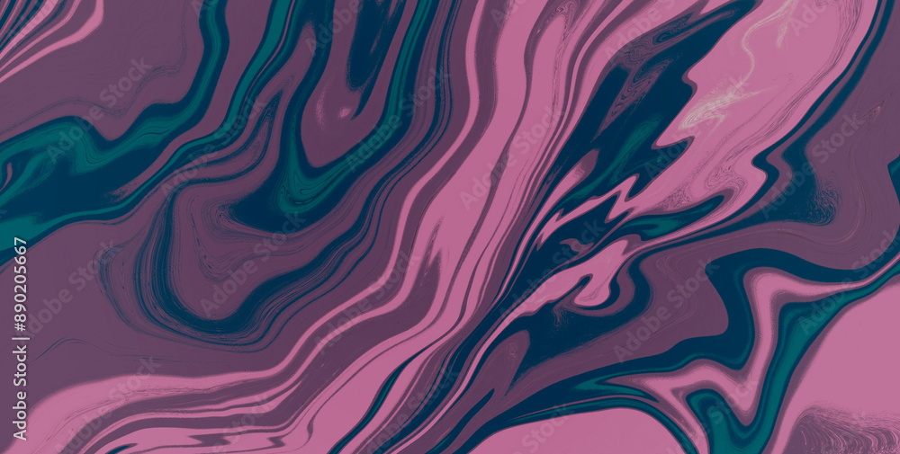 Obraz premium Explore an Eclectic and Expressive Painted Dreamscape: A Vivid Tapestry of Colors and Abstract Forms 