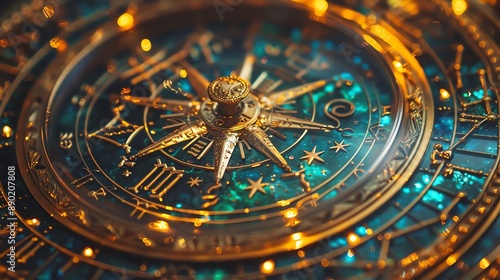 Wallpaper Mural Business and zodiac signs, mystical elements Torontodigital.ca