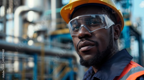 Wallpaper Mural A man wearing a yellow hard hat Torontodigital.ca