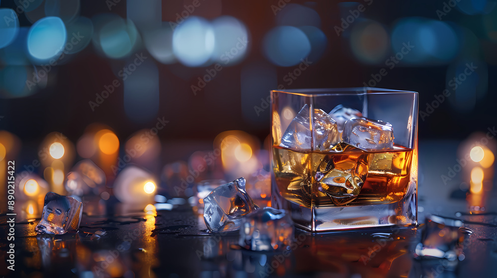 There is a glass of whiskey on the table There is a glass of whiskey on the table