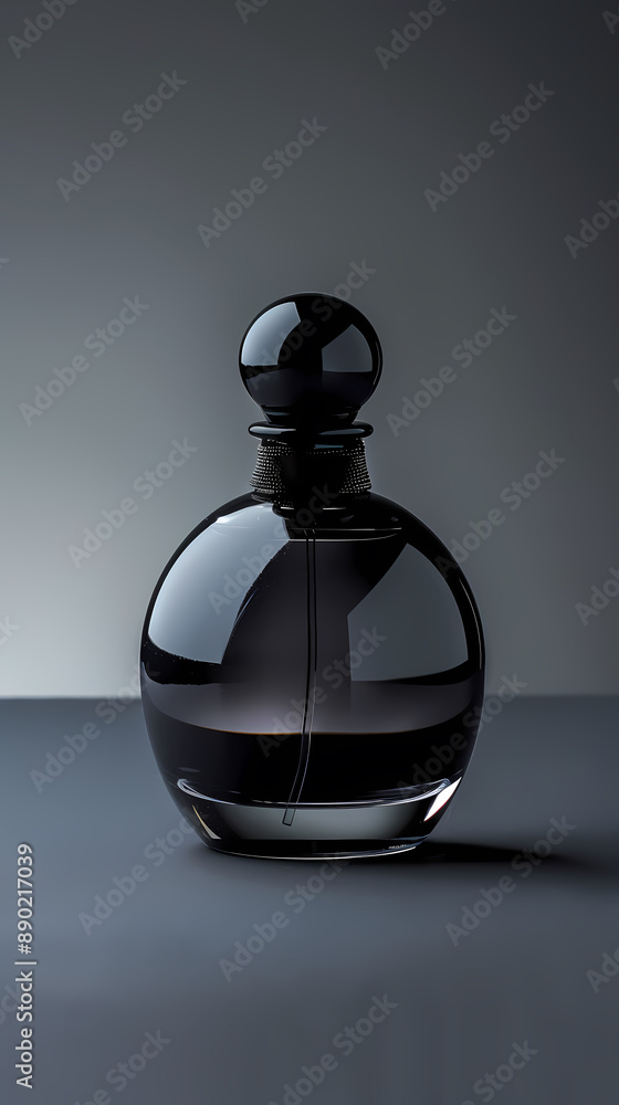 Black perfume bottle Black perfume bottle