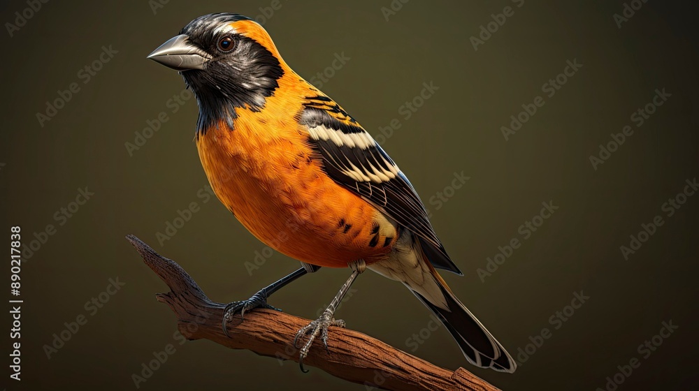 black-headed grosbeak (Pheucticus melanocephalus) . black-headed grosbeak (Pheucticus melanocephalus) .