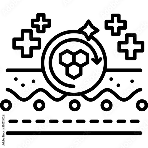 Skin Regeneration Icon