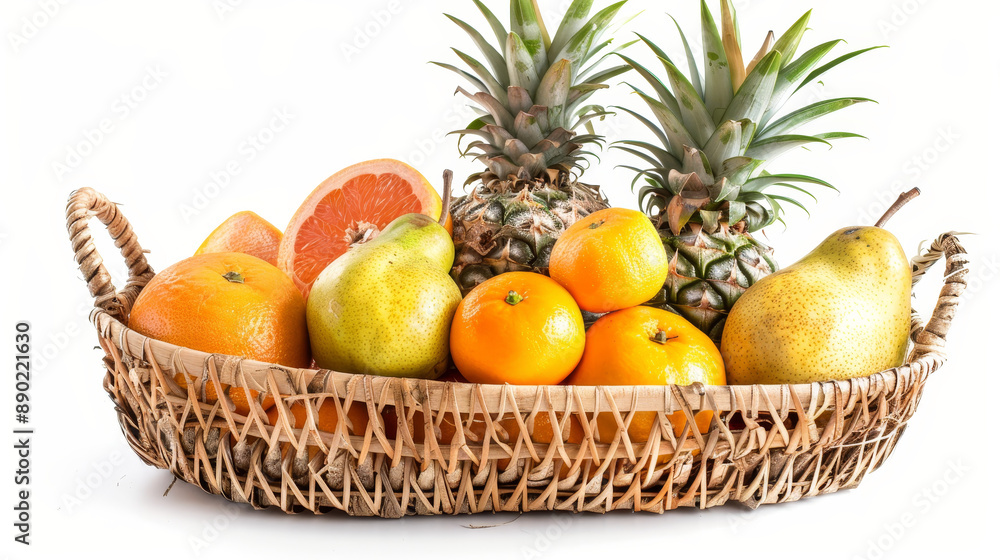 Exotic fruit mix—including coconuts, mango, fig, passion fruit, and carambola. Food levitation and zero gravity concept. High-resolution image. Exotic fruit mix—including coconuts, mango, fig, passion fruit, and carambola. Food levitation and zero gravity concept. High-resolution image.