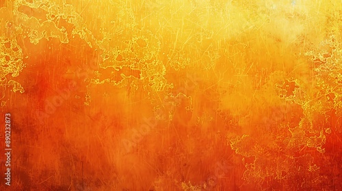 Gradient background in orange and yellow with a grunge texture, providing a warm, autumnal copy space.