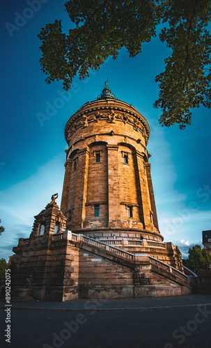 Wasserturm Mannheim episch photo