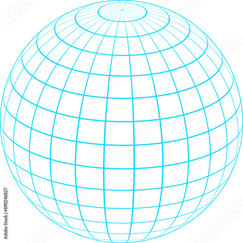 Cyberpunk 3d grid pattern ball, futuristic trendy grid pattern element icon, cyber tech geometric mesh shape graphic, brutal art geometry wire frame figure symbol, 90s retro neon net form object.