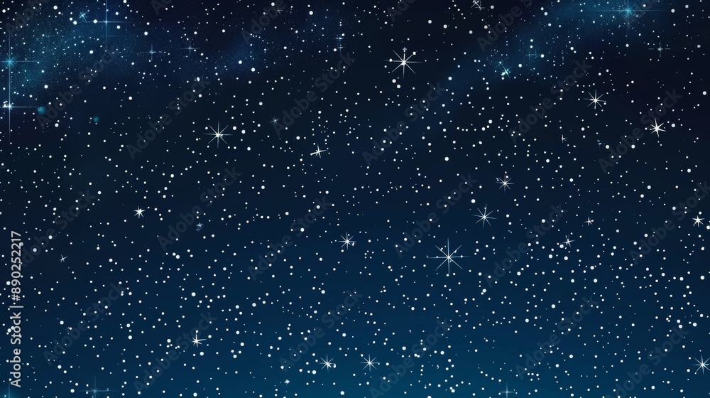 Fototapeta premium Night Sky With Stars