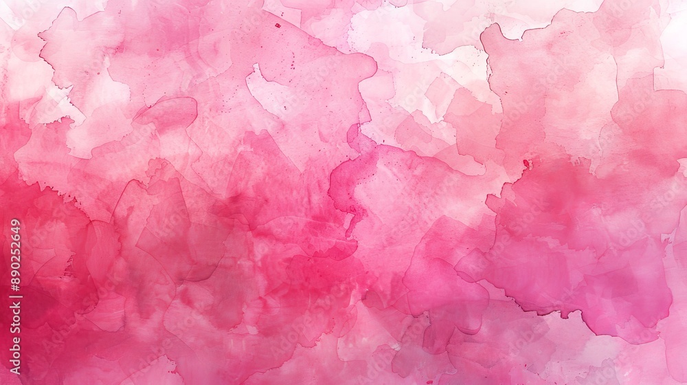 Fototapeta premium Pink Watercolor Abstract Background