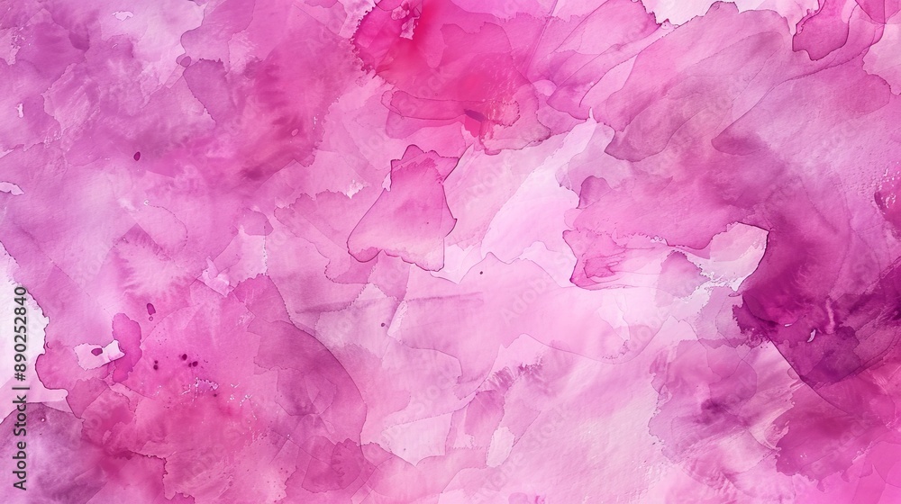 Fototapeta premium Abstract Pink Watercolor Background