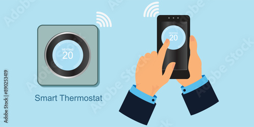 Smartphone and Smart Device Controlled Smart Home Apps.