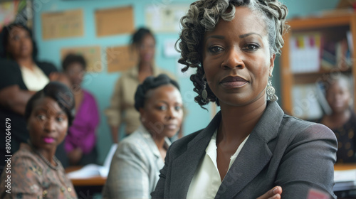 Professional Black Women in Diverse Careers © AlexanderD