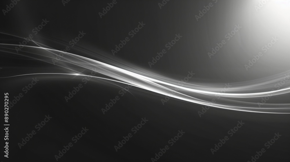 Gray Tech Luminescence: 1080P High Precision Simple Curve Light Effect Background with Strong Technology Sense on Black, Best for Graphic Design Gray Tech Luminescence: 1080P High Precision Simple Curve Light Effect Background with Strong Technology Sense on Black, Best for Graphic Design