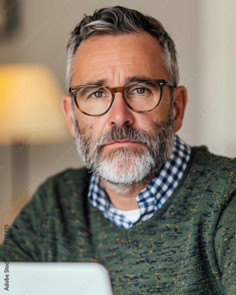 Financial advisor explaining financial statements to a small business owner, financial advice, educational support Financial advisor explaining financial statements to a small business owner, financial advice, educational support