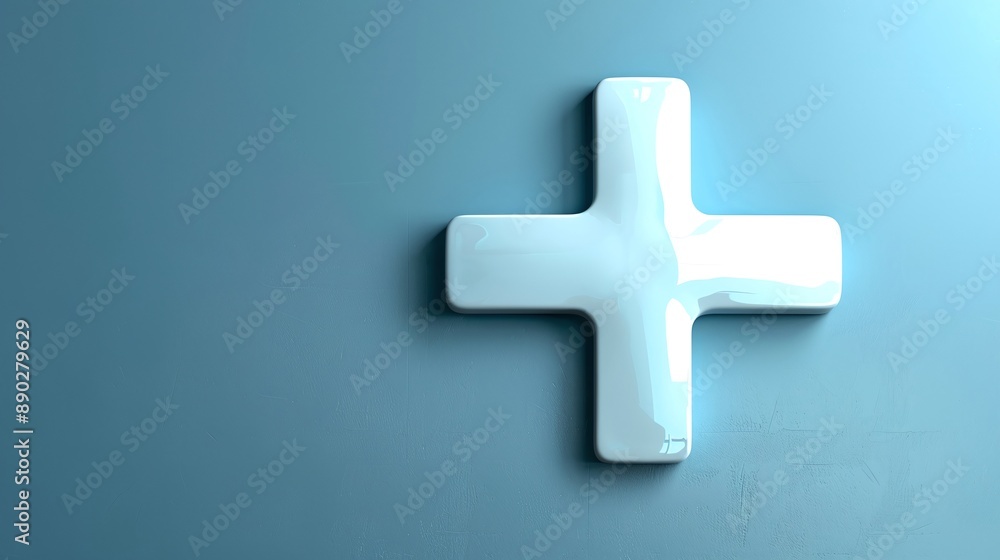 Cross as a symbol of medical health healthcare insurance symbol concept. Cross as a symbol of medical health healthcare insurance symbol concept.