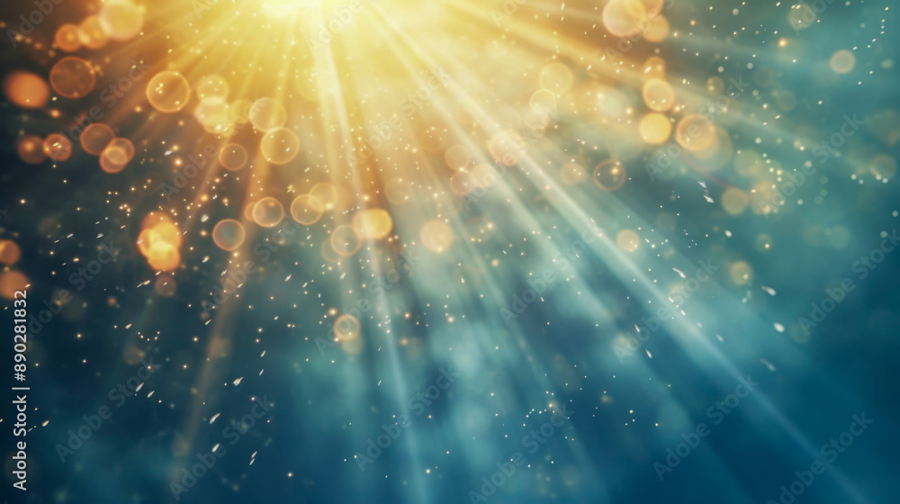Soft light rays and delicate bokeh effect on a dark, gradient background. Perfect for themes of hope, inspiration, and tranquility. Minimalistic. Soft light rays and delicate bokeh effect on a dark, gradient background. Perfect for themes of hope, inspiration, and tranquility. Minimalistic.