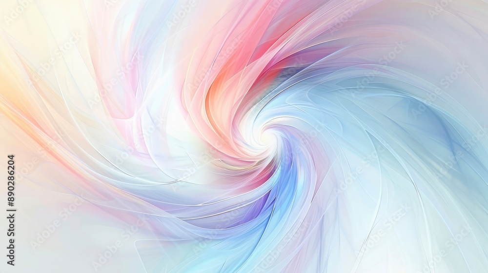 Abstract swirling background with soft pastel colors and a sense of motion. Abstract swirling background with soft pastel colors and a sense of motion.