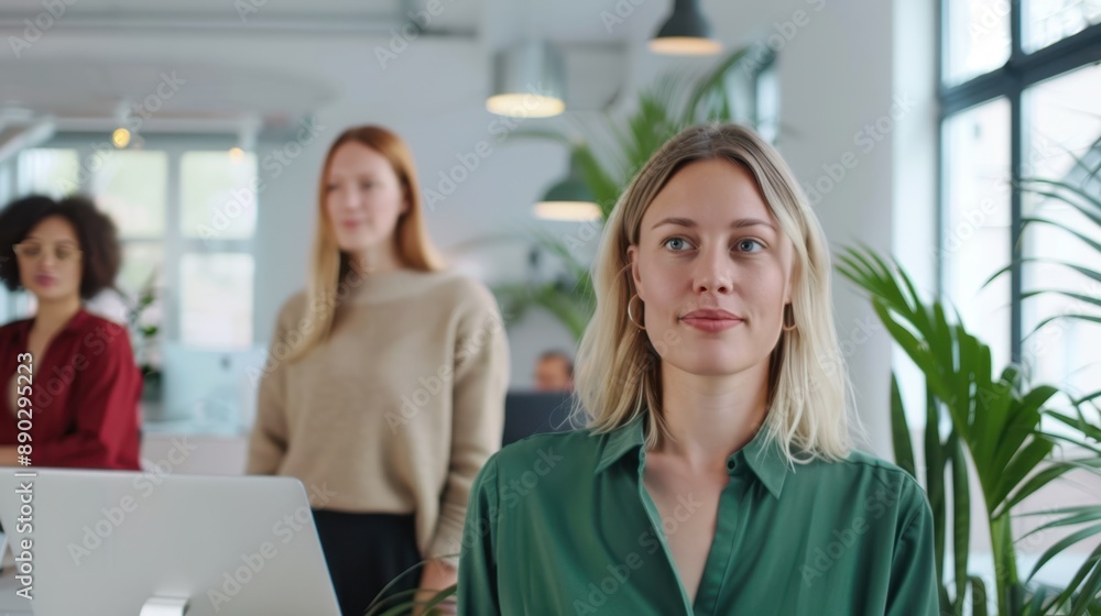 Fototapeta premium The Modern Office Environment