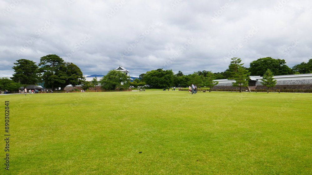 Kanazawa Castle located in Ishikawa Prefecture, Japan Kanazawa Castle located in Ishikawa Prefecture, Japan