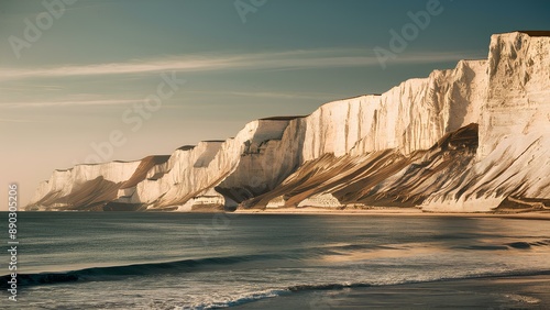 White Cliffs of Dover at Sunrise