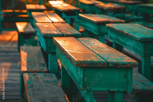 wooden box with honey