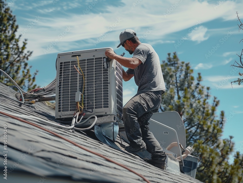 Roof Air Conditioner Repair Roof Air Conditioner Repair