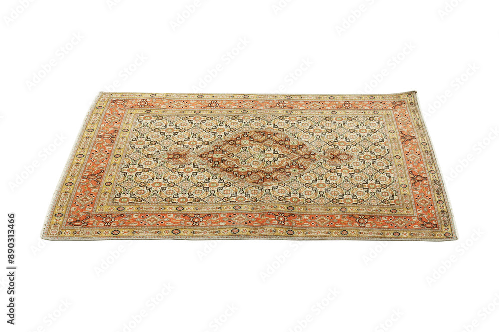 hand-woven, decorative wool Turkish carpet hand-woven, decorative wool Turkish carpet