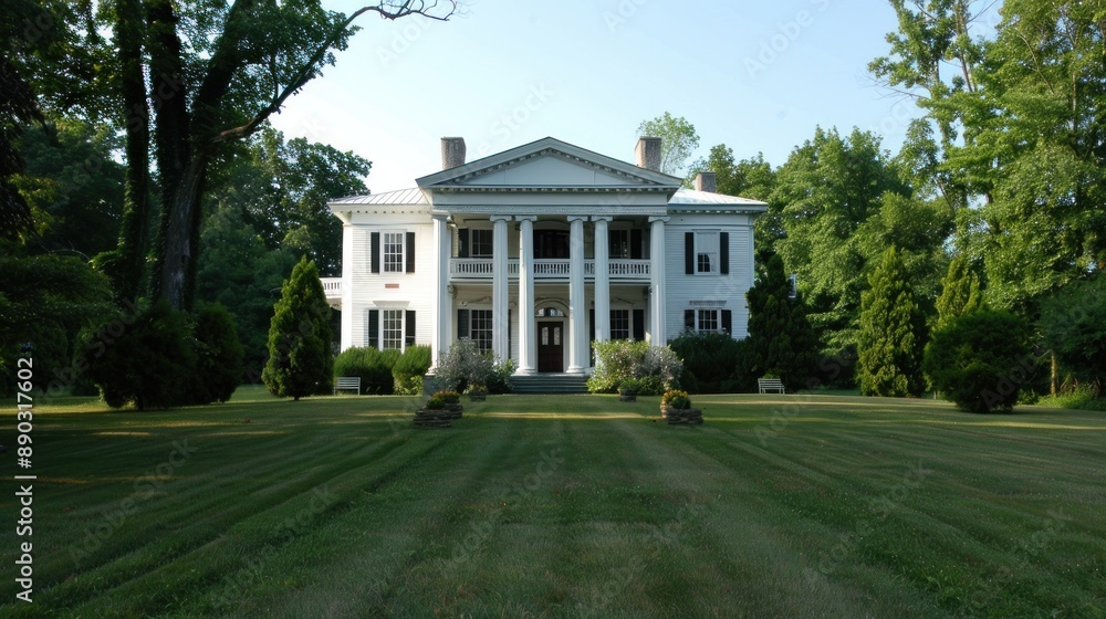 Fototapeta premium Greek Revival Mansion 