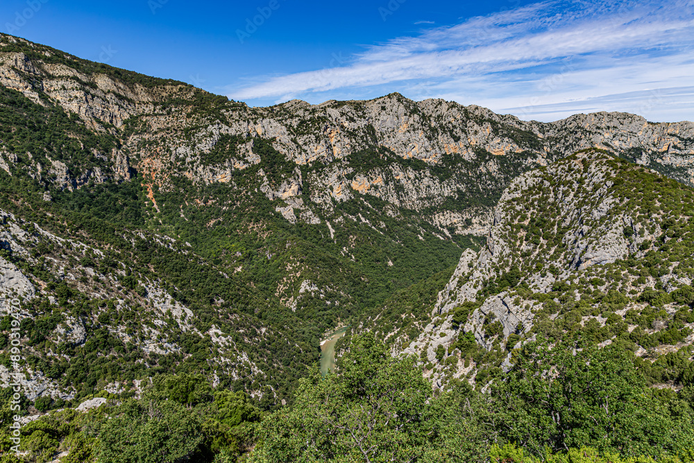Fototapeta premium Les Gorges du Verdon (ou Grand Canyon du Verdon)