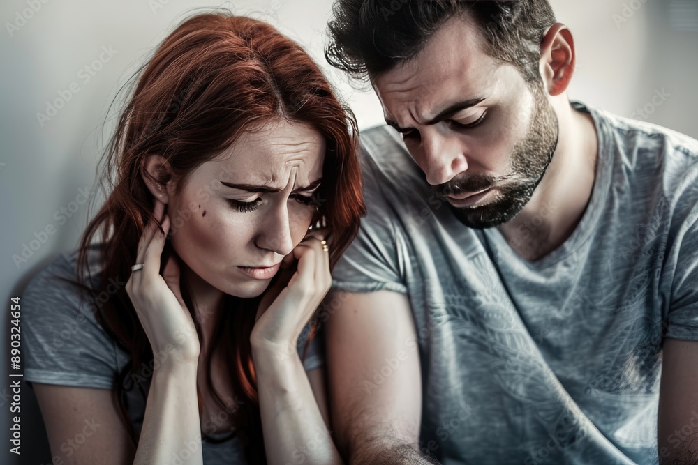 Couple Dealing with Hardship Couple Dealing with Hardship
